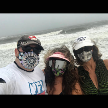 Psychedelic Kaleidoscopic Mask