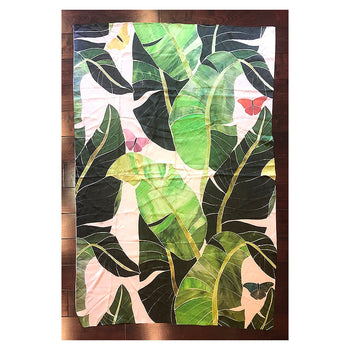 Tropical Paradise Silk Shawl