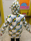 Hooded Rainbow Raincoat