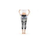 Kaleidosope Sunburst Capri Leggings